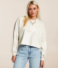 Camo Cropped Pullover