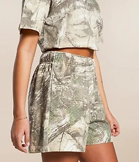 Camo Knit Short