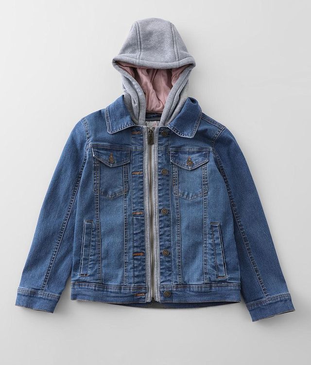 Girls - Urban Republic Hooded Denim Jacket