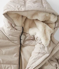 Girls - Hooded Puffer Jacket