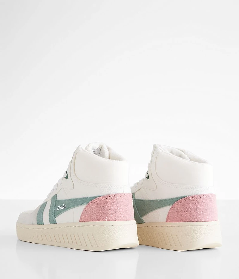 Slam Trident High Top Leather Sneaker