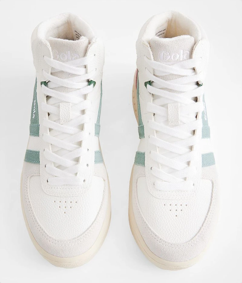 Slam Trident High Top Leather Sneaker
