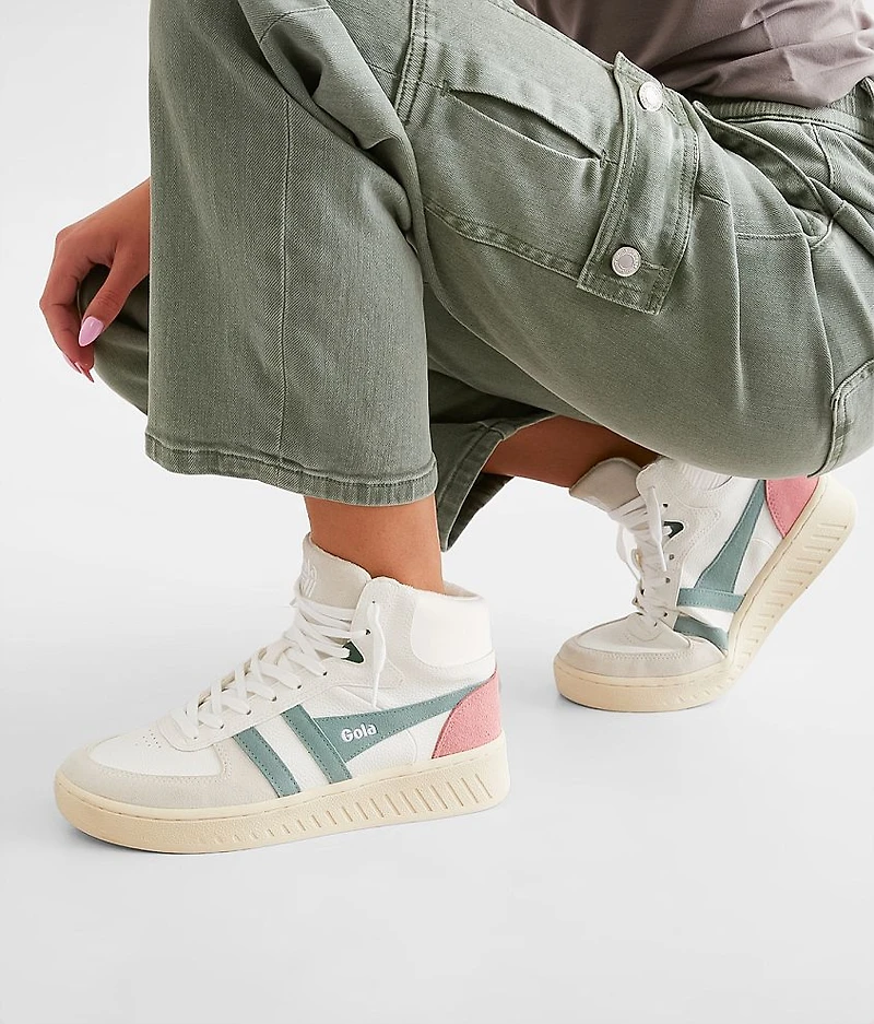 Slam Trident High Top Leather Sneaker
