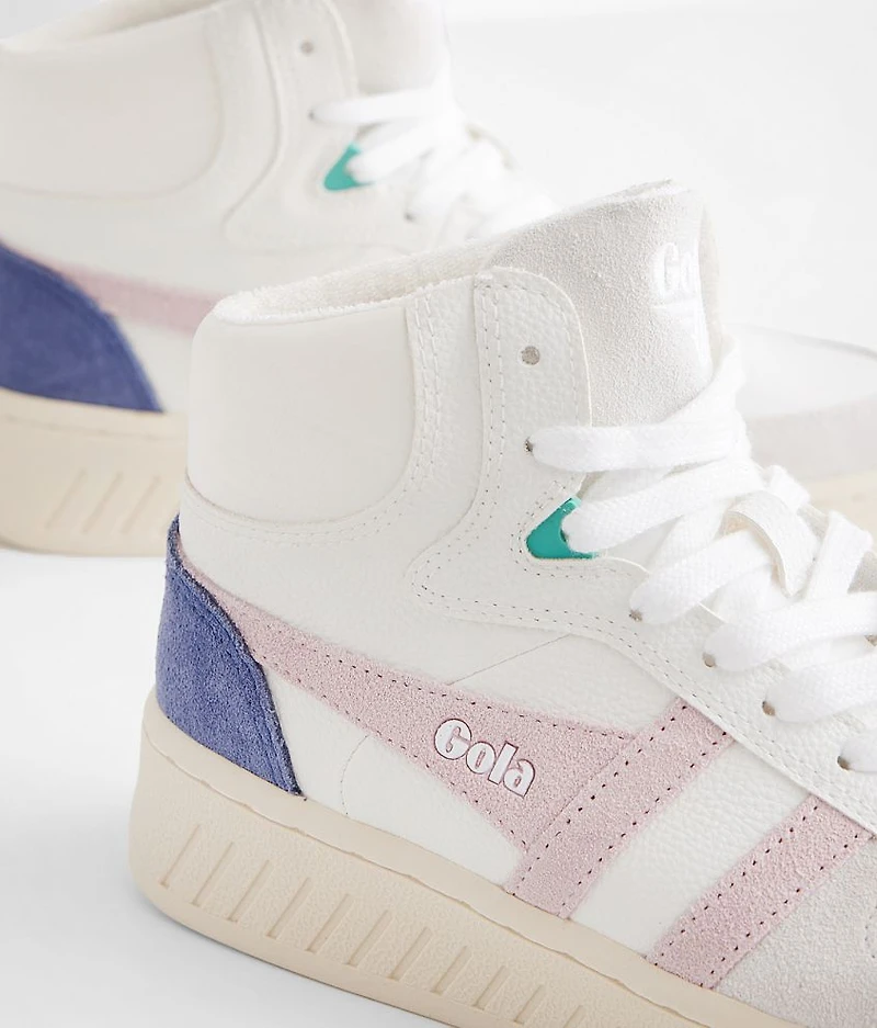 Slam Trident High Top Leather Sneaker