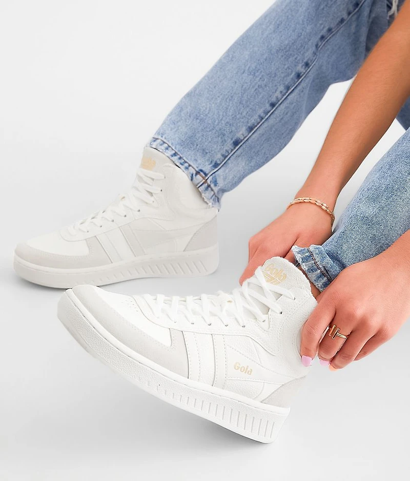 Slam Trident High Top Leather Sneaker