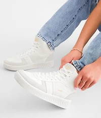 Slam Trident High Top Leather Sneaker
