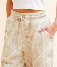 Camo Wide Leg Sweatpant