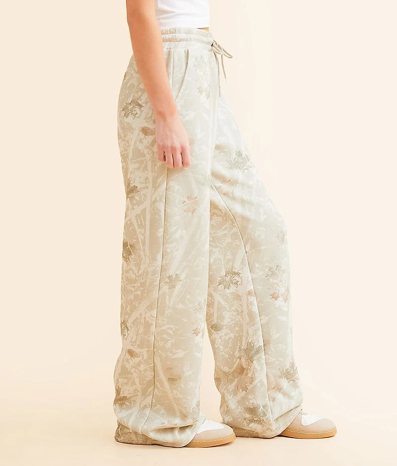 Camo Wide Leg Sweatpant