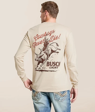 Busch Light® Cowboys Never Die T-Shirt