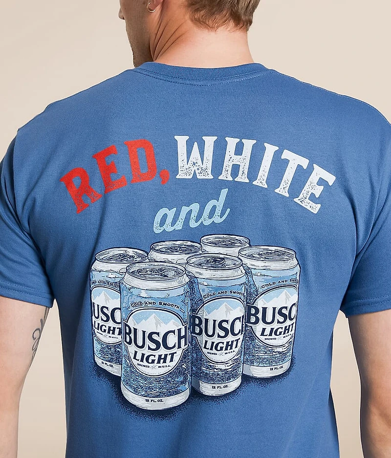 Red White & Busch Light T-Shirt