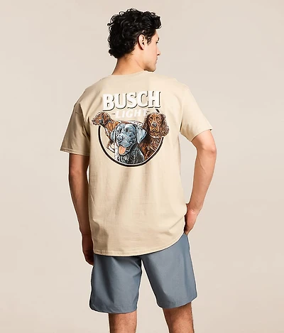 Busch Light Fog Frame Trio T-Shirt