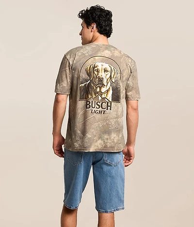 Busch Light Yellow Lab Camo T-Shirt
