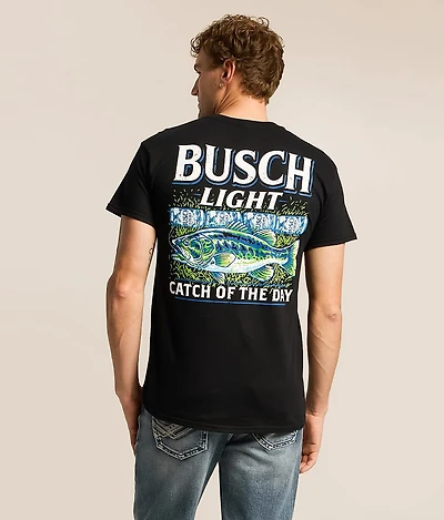 Busch Light Measuring Tape T-Shirt