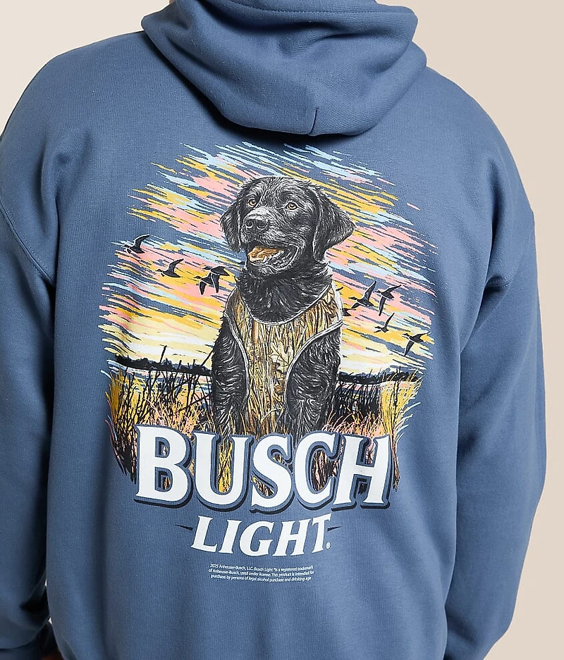 Busch Light Mountain Lab & Ducks Hooded Sweatshirt