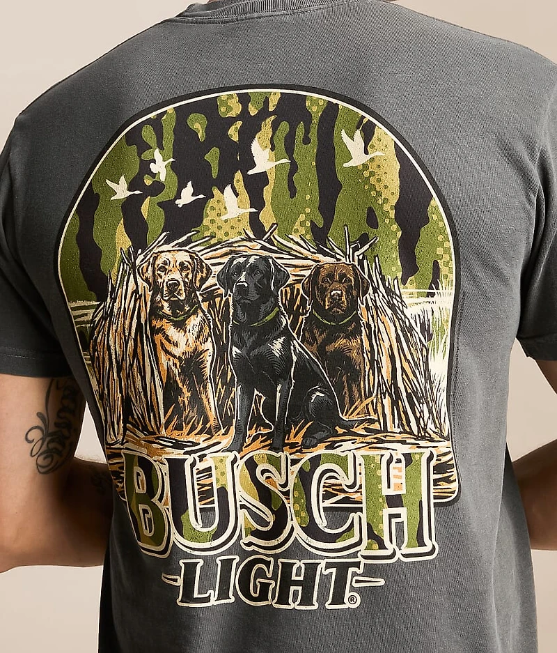 Busch Light Dogs Blind T-Shirt