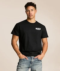 Busch Light Neon Hat & Horns T-Shirt