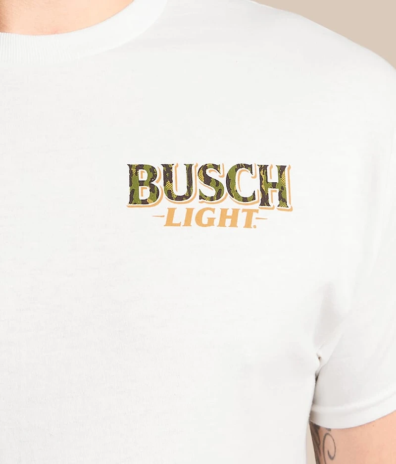 Busch Light Branded Camo T-Shirt