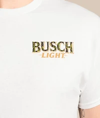 Busch Light Branded Camo T-Shirt