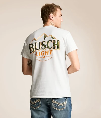 Busch Light Branded Camo T-Shirt