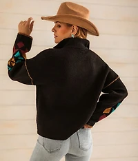 Quarter Zip Pullover Sweater