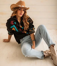 Quarter Zip Pullover Sweater