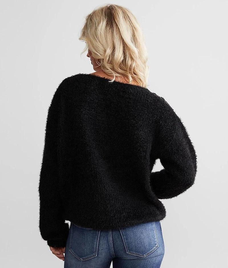 Glitz Eyelash Knit Sweater