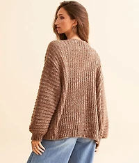 Marled Cardigan Sweater