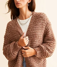 Marled Cardigan Sweater