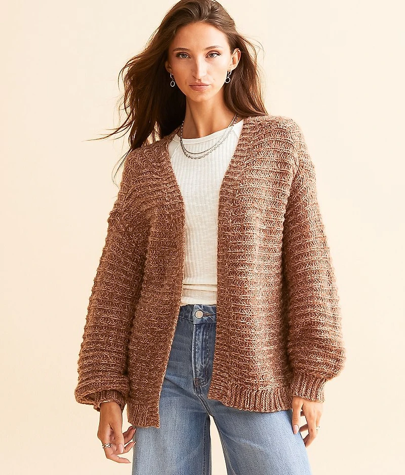 Marled Cardigan Sweater