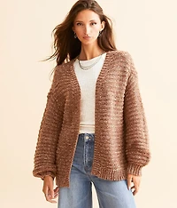 Marled Cardigan Sweater