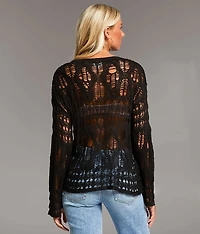 Open Stitch Sweater
