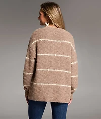 Marl Striped Sweater
