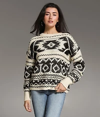 Reverse Yarn Sweater