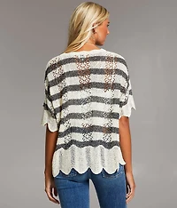 Dolman Striped Sweater