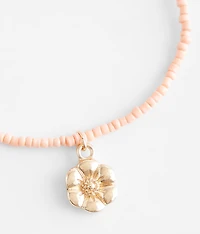 Flower Charm Bracelet