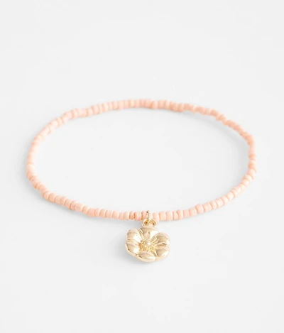 Flower Charm Bracelet