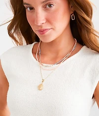 3 Pack Locket Necklace Set