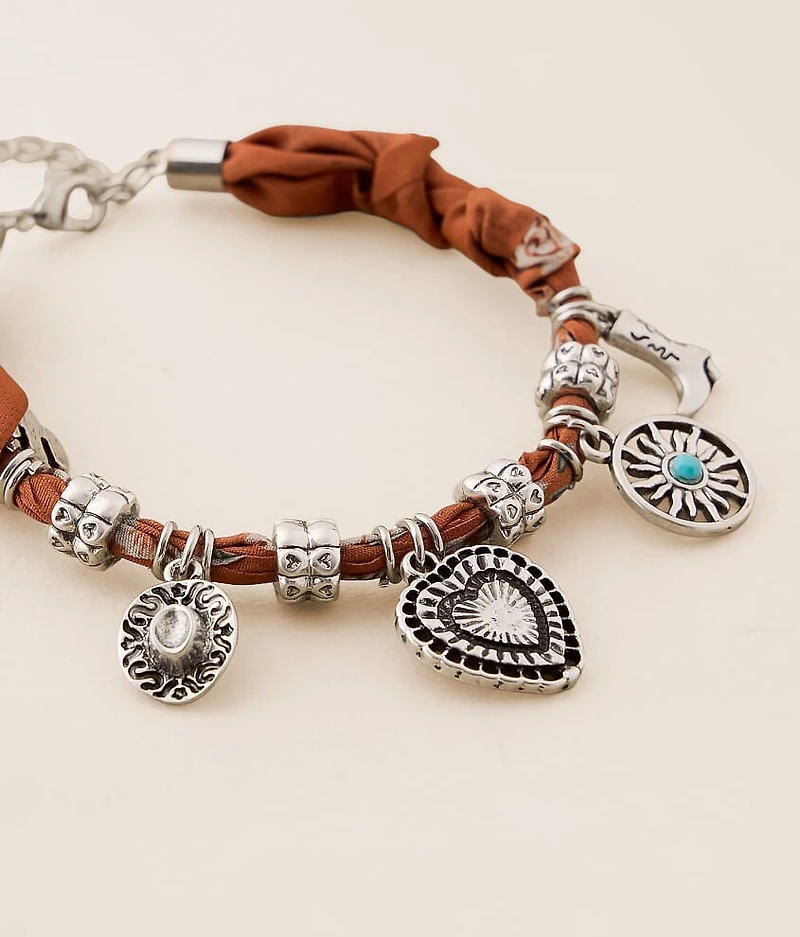 Scarf Charm Bracelet