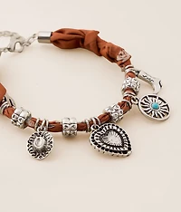 Scarf Charm Bracelet