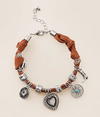 Scarf Charm Bracelet