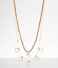 Beaded 2 Pack Necklace Set