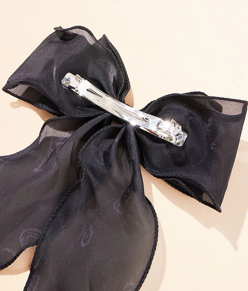 Hair Bow Barrette