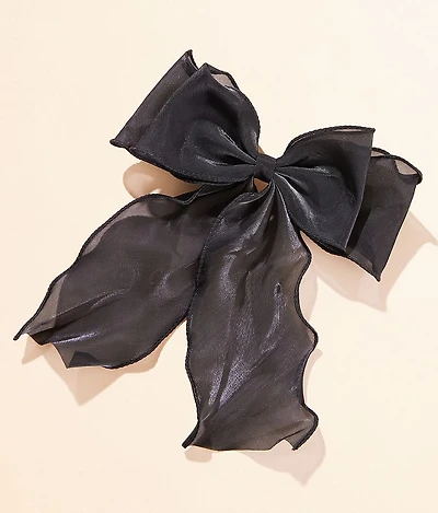 Hair Bow Barrette