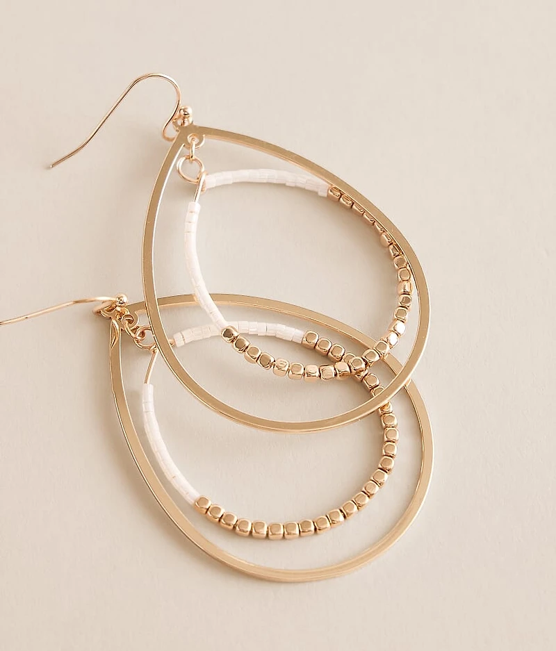 Beaded Drop Earring