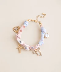 Charm Scarf Bracelet