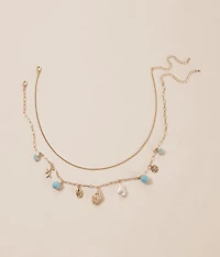 Seashell Charm Necklace