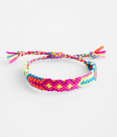 Neon Braided Bracelet