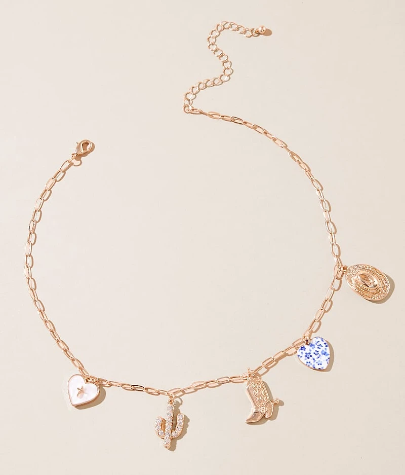 Multi Charm Necklace
