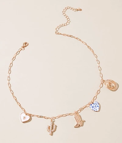 Multi Charm Necklace