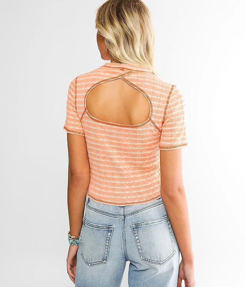 Textured Neon Top